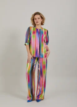 Kvinde Coster Copenhagen Skjorter Og Bluser^Skjorte M. Faded Stripe Print