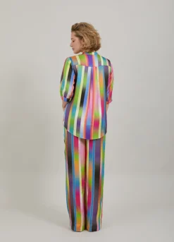Kvinde Coster Copenhagen Skjorter Og Bluser^Skjorte M. Faded Stripe Print