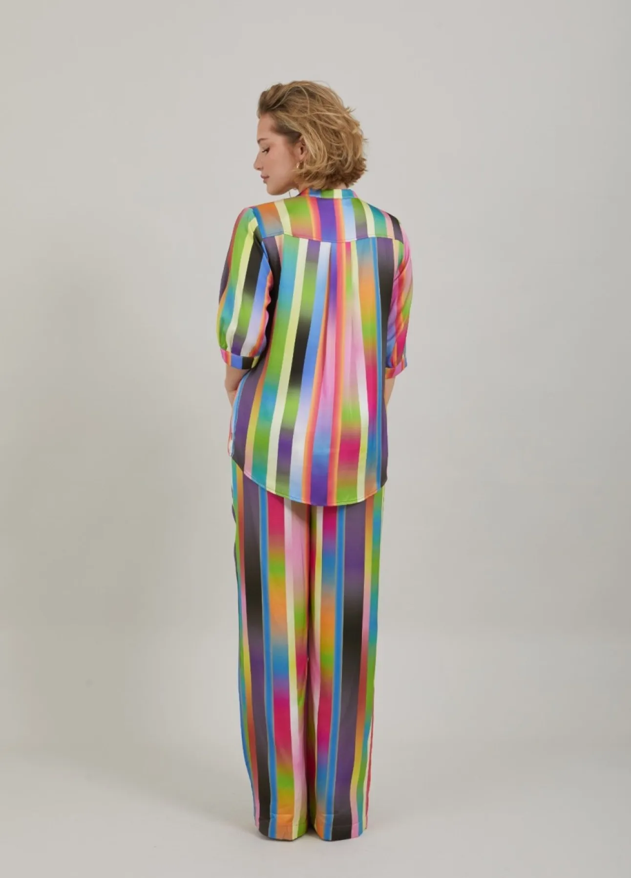 Kvinde Coster Copenhagen Skjorter Og Bluser^Skjorte M. Faded Stripe Print