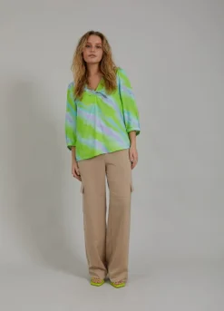 Kvinde Coster Copenhagen Skjorter Og Bluser^Skjorte M. Faded Stripe Print
