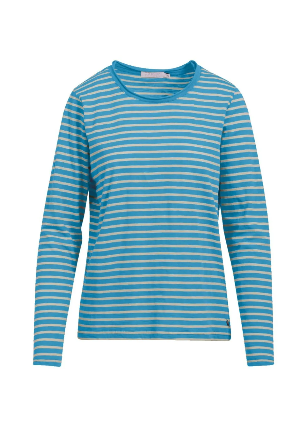 Kvinde Coster Copenhagen Skjorter Og Bluser^Stribet T-Shirt M. Lange Aermer