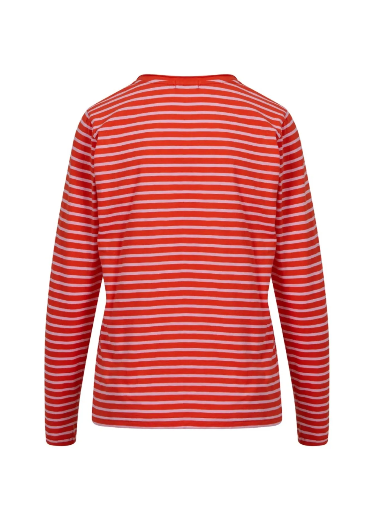 Kvinde Coster Copenhagen Skjorter Og Bluser^Stribet T-Shirt M. Lange Aermer