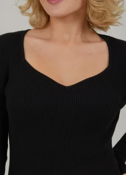 Kvinde Coster Copenhagen Strik^Strik M. Heart Shape Hals