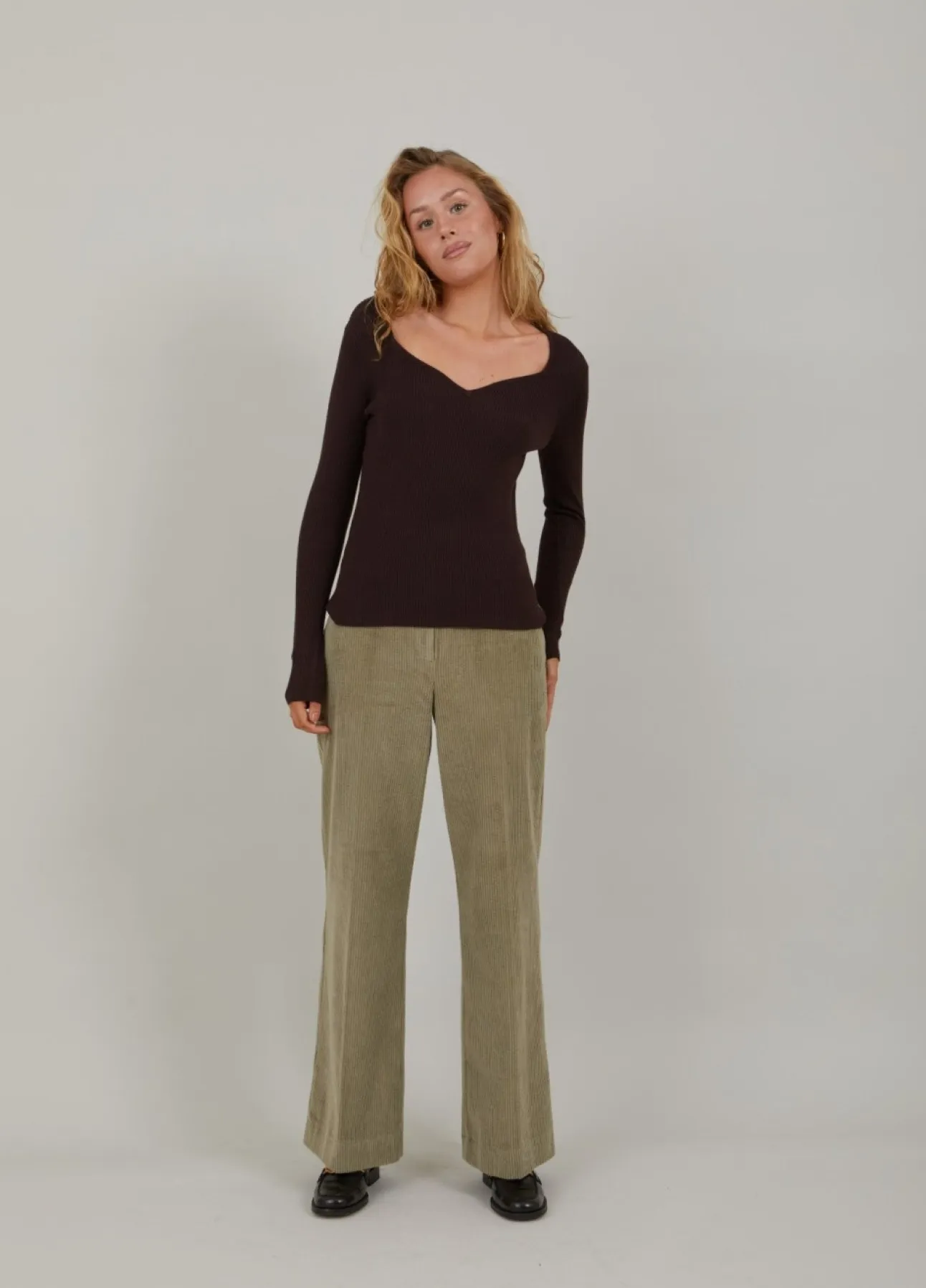 Kvinde Coster Copenhagen Strik^Strik M. Heart Shape Hals