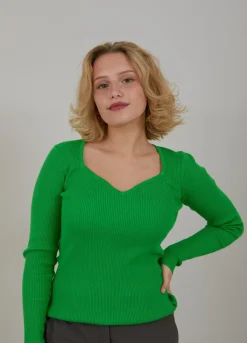 Kvinde Coster Copenhagen Strik^Strik M. Heart Shape Hals