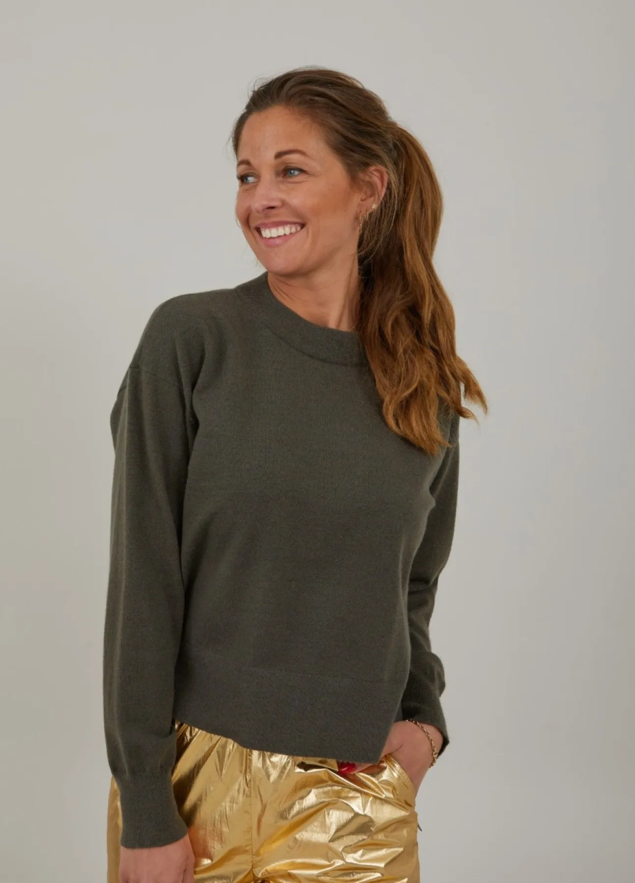 Kvinde Coster Copenhagen Strik^Strik M. Rund Hals