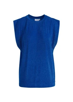 Kvinde Coster Copenhagen Toppe^Top I Lurex Jersey