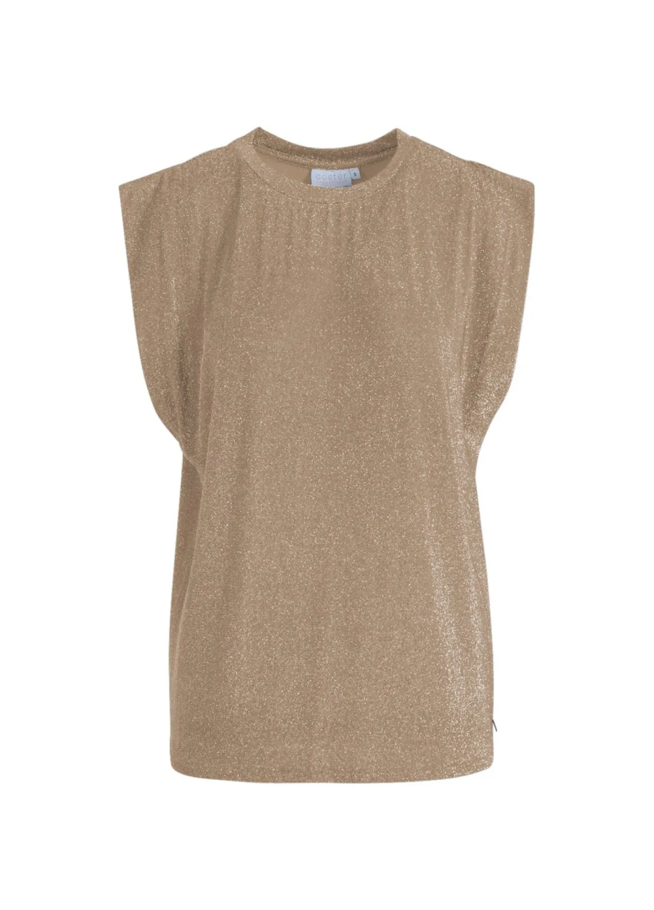 Kvinde Coster Copenhagen Toppe^Top I Lurex Jersey
