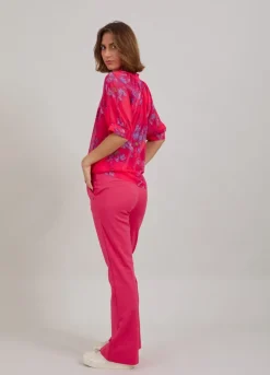 Kvinde Coster Copenhagen Skjorter Og Bluser^Top M. Feather Bloom Print