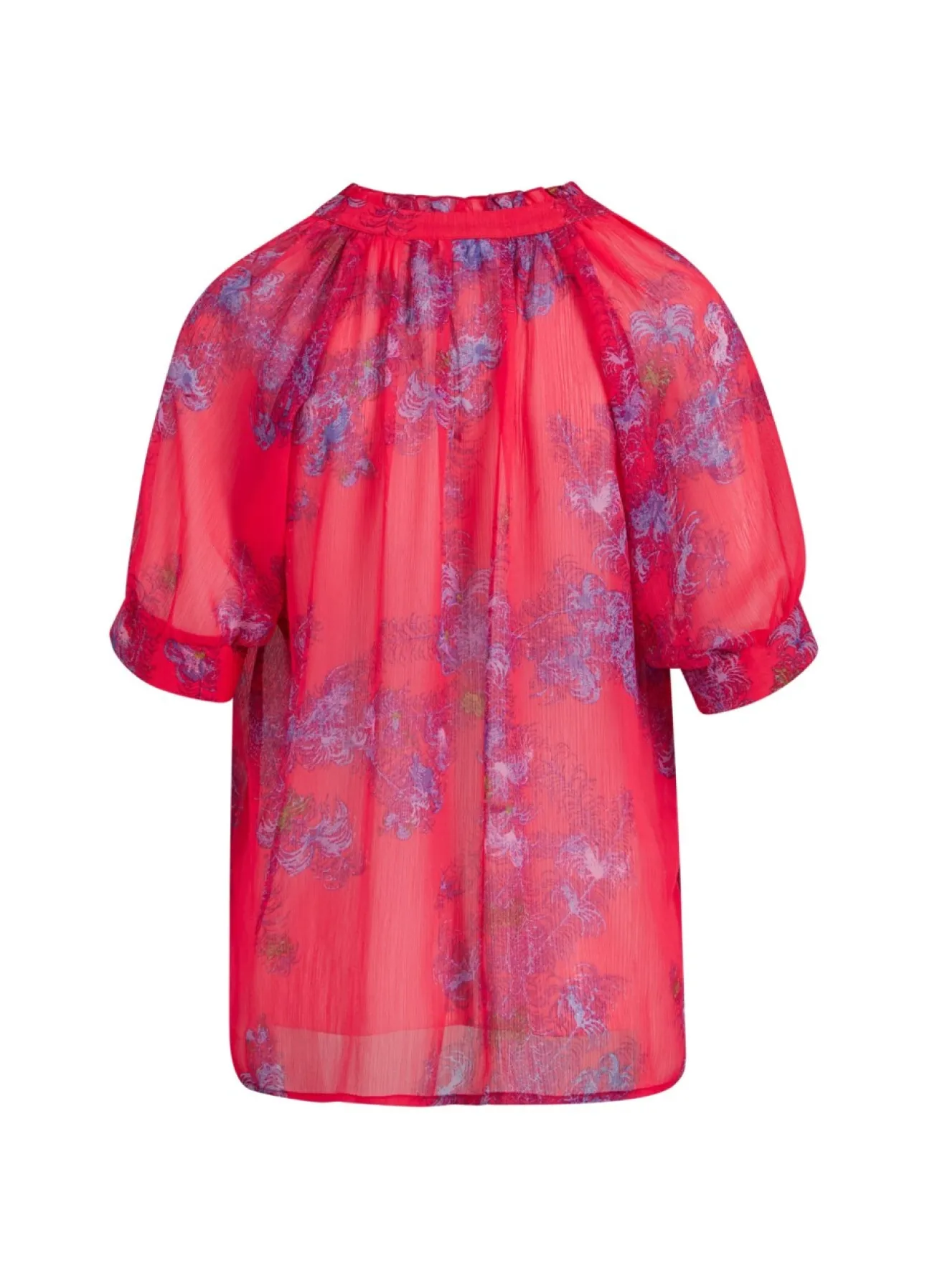 Kvinde Coster Copenhagen Skjorter Og Bluser^Top M. Feather Bloom Print
