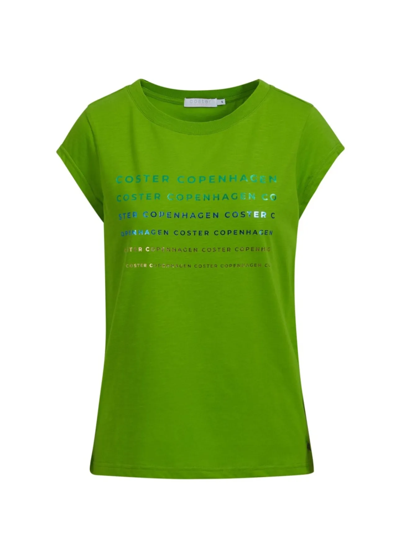 Kvinde Coster Copenhagen T-Shirts^T-Shirt M. Folie Logo