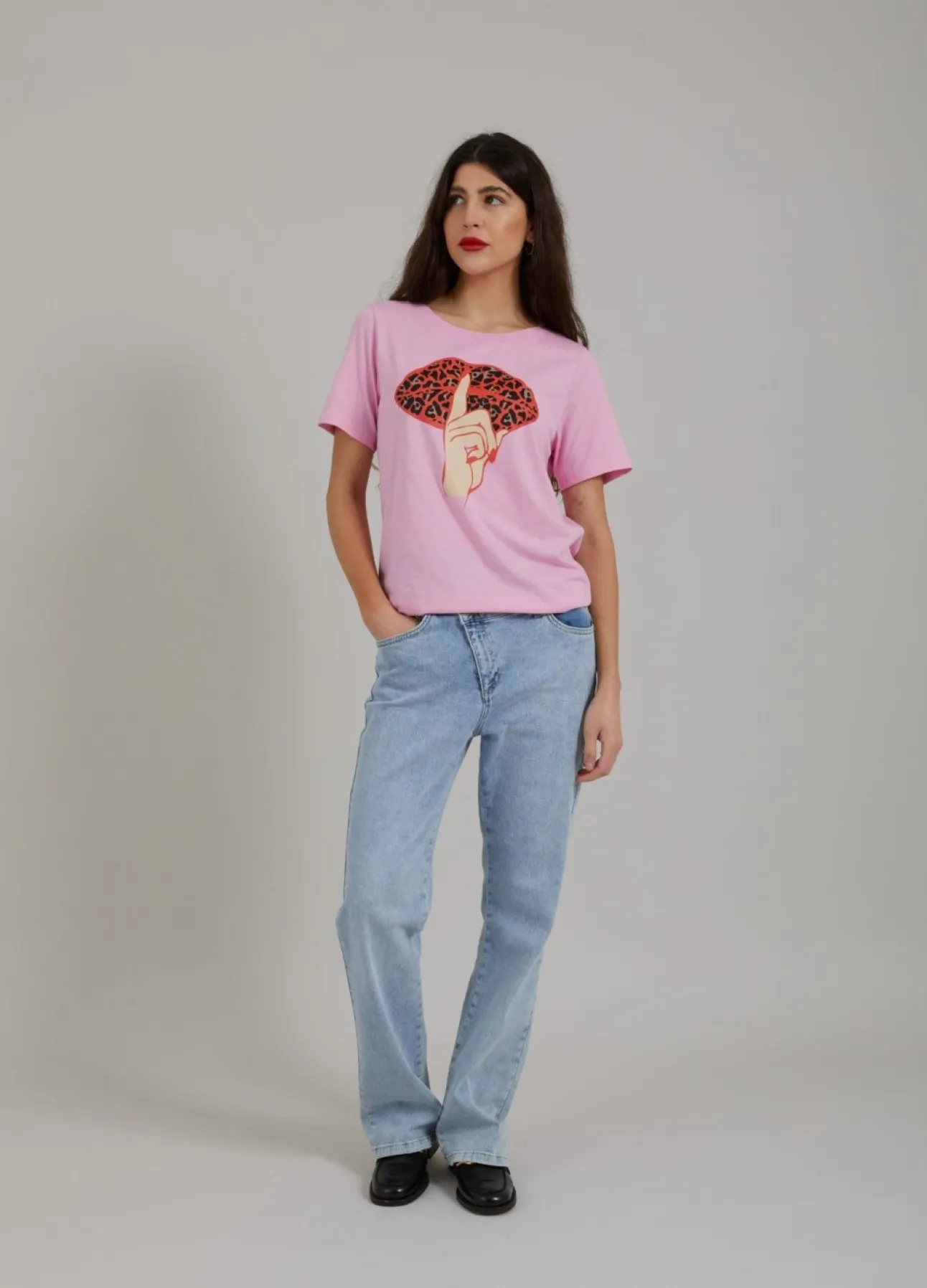 Kvinde Coster Copenhagen T-Shirts^T-Shirt M. Leo Lips