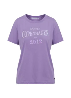 Kvinde Coster Copenhagen T-Shirts^T-Shirt M. Logo Print