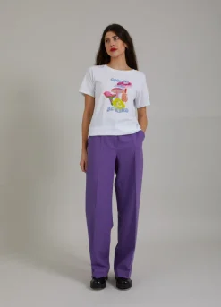 Kvinde Coster Copenhagen T-Shirts^T-Shirt M. Mushroom Print