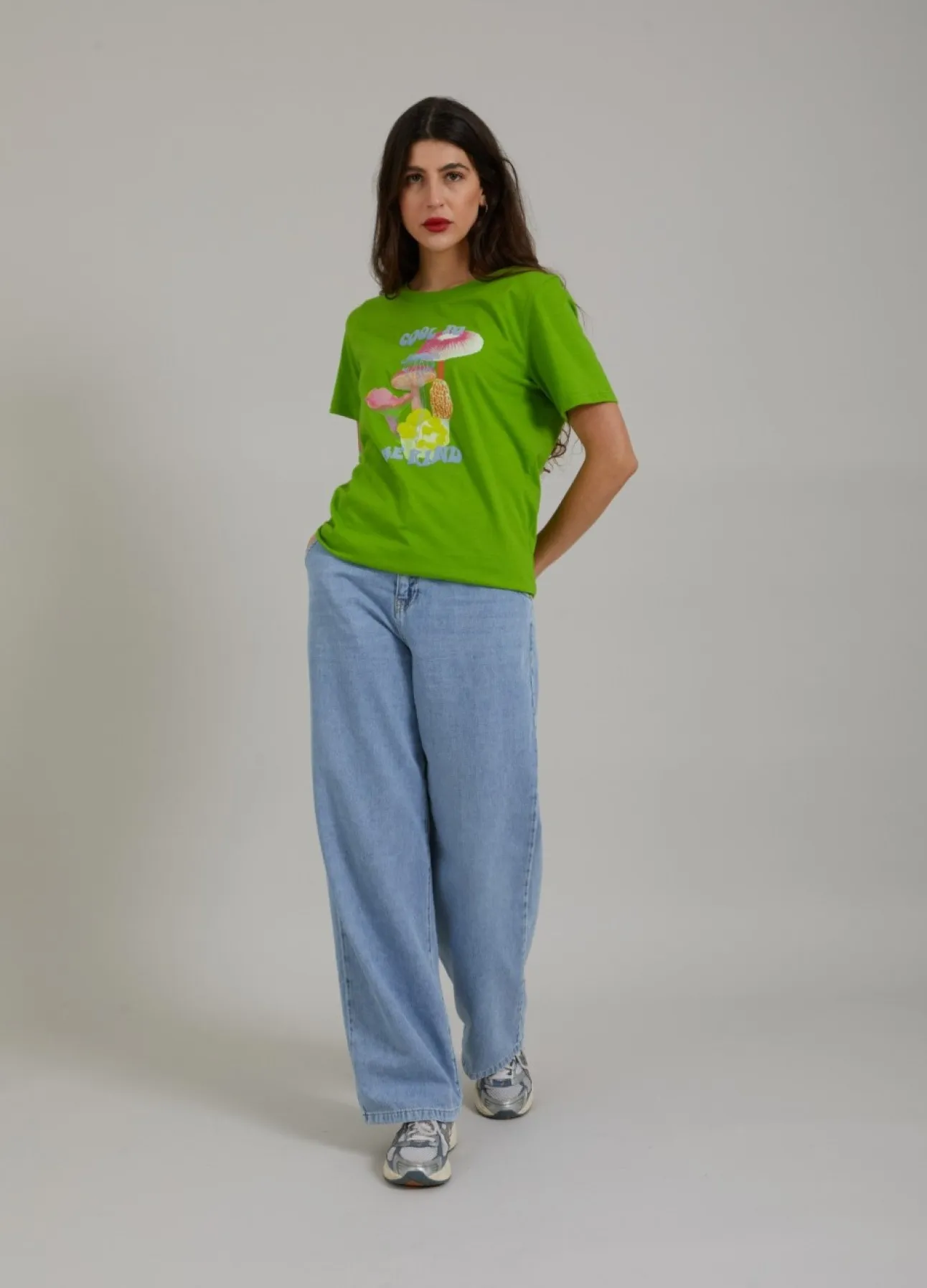 Kvinde Coster Copenhagen T-Shirts^T-Shirt M. Mushroom Print