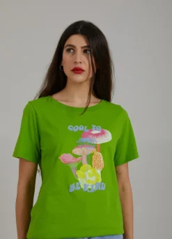 Kvinde Coster Copenhagen T-Shirts^T-Shirt M. Mushroom Print