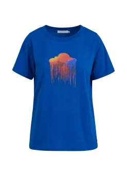 Kvinde Coster Copenhagen T-Shirts^T-Shirt M. Sky Print