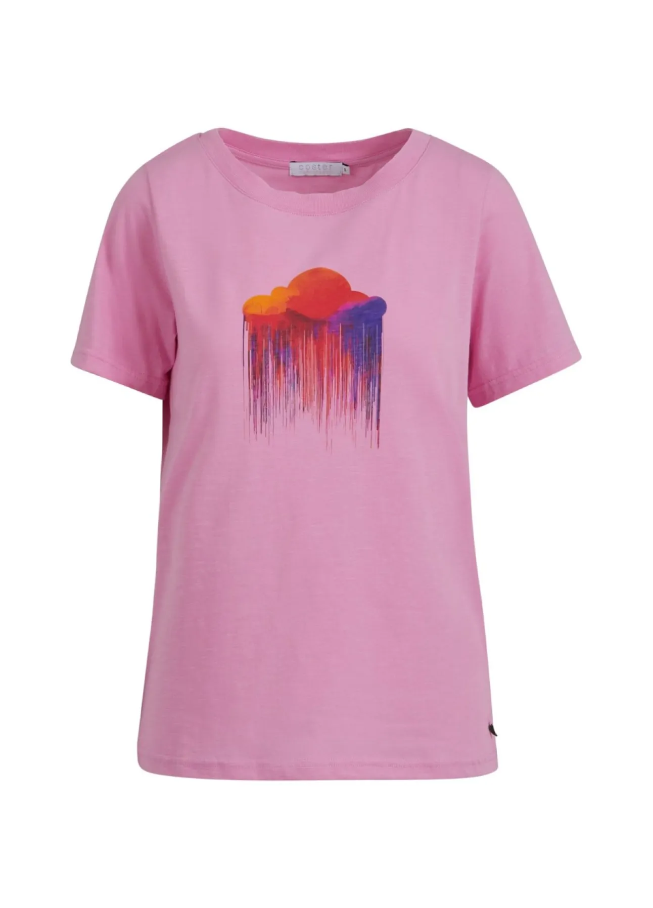 Kvinde Coster Copenhagen T-Shirts^T-Shirt M. Sky Print