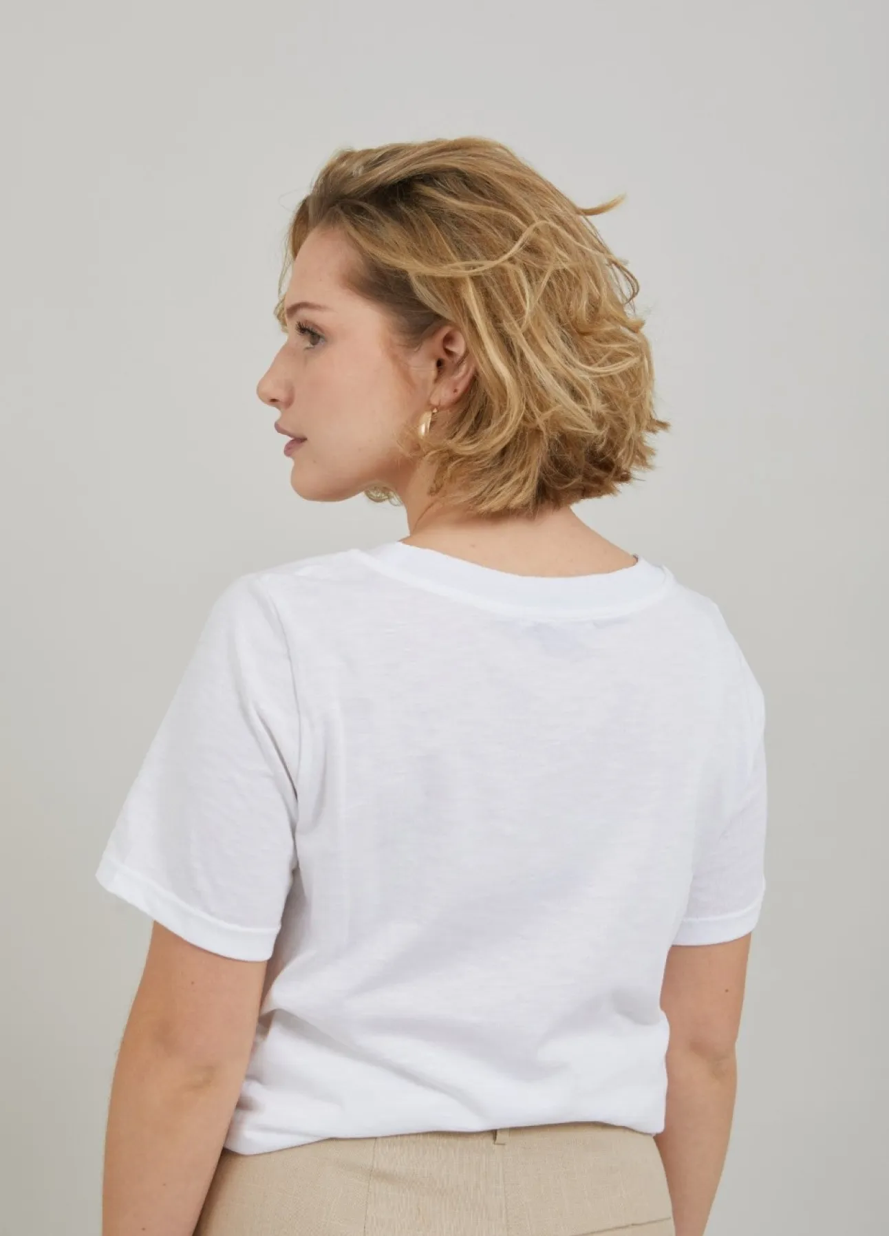 Kvinde Coster Copenhagen T-Shirts^T-Shirt M. Sky Print